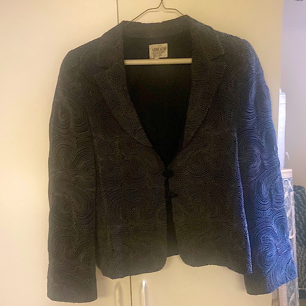 Womens Armani Short Jacket